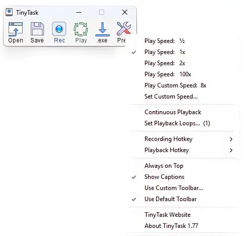 TinyTask Preview